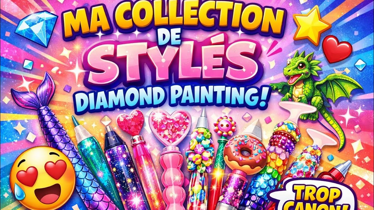 Collection #stylet #diamondpainting 