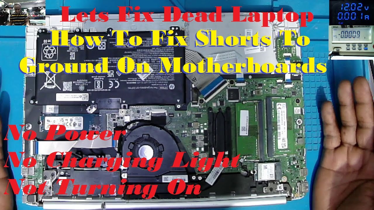 Hp 15s-fq529nia Motherboard Repair Not Charging, No Power--Dead After Domestic Violence!!!