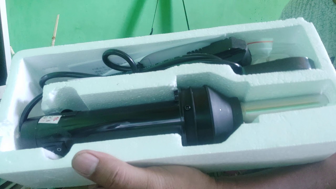 Unboxing Solder Uap 8032 Portable Microcomputer Hot Air Gun