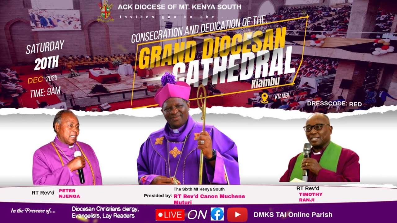 CONSECRATION AND DEDICATION OF THE GRAND DIOCESAN CATHEDRAL