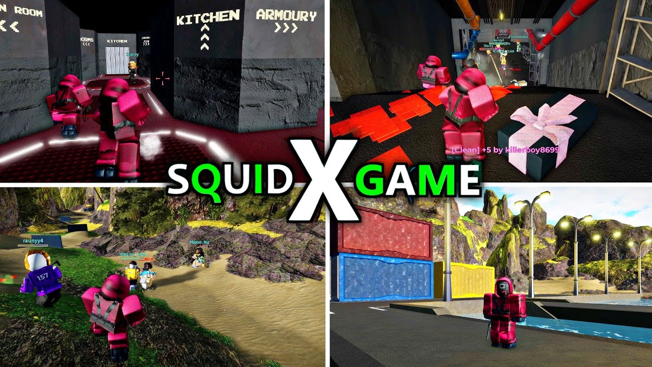 Squid Game X - 🏝️ISLAND ESCAPE AS A GUARD (Full Walkthrough) - Roblox
