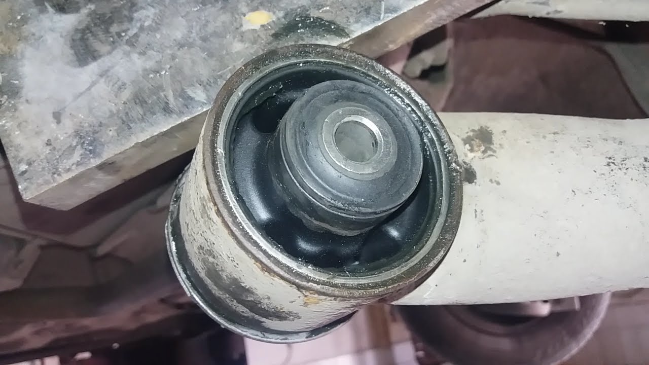 Замена сайлентблоков задней балки Chevrolet Aveo на месте,не снимая балки!!!! Как заменить?