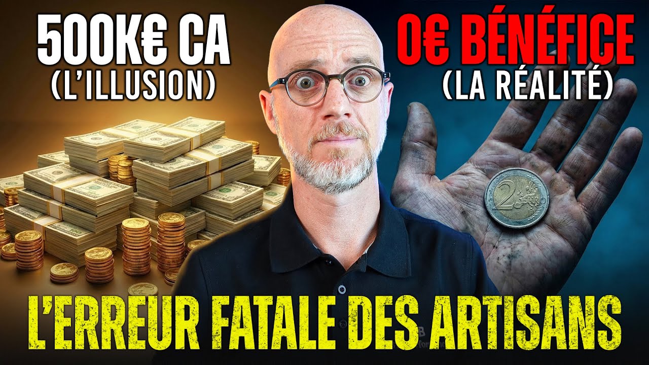 CA / Bénéfice : L'erreur mathématique qui coule les artisans