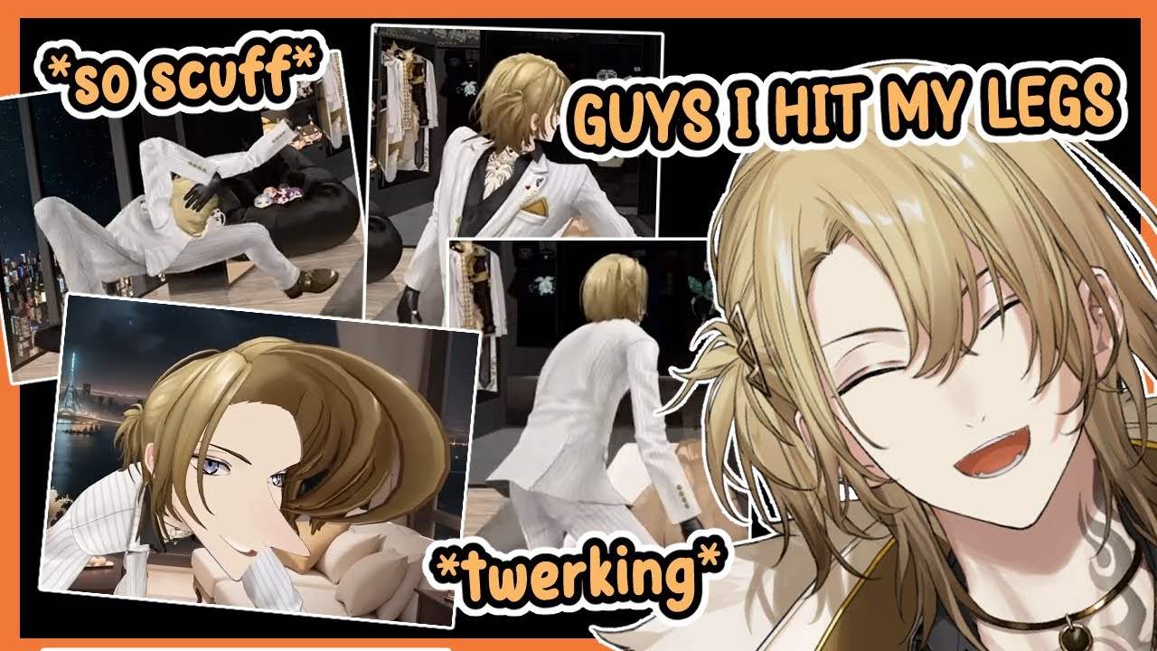 Luca's 3D Model's Fail and Funny Moment (He Broke His Body Lmao)