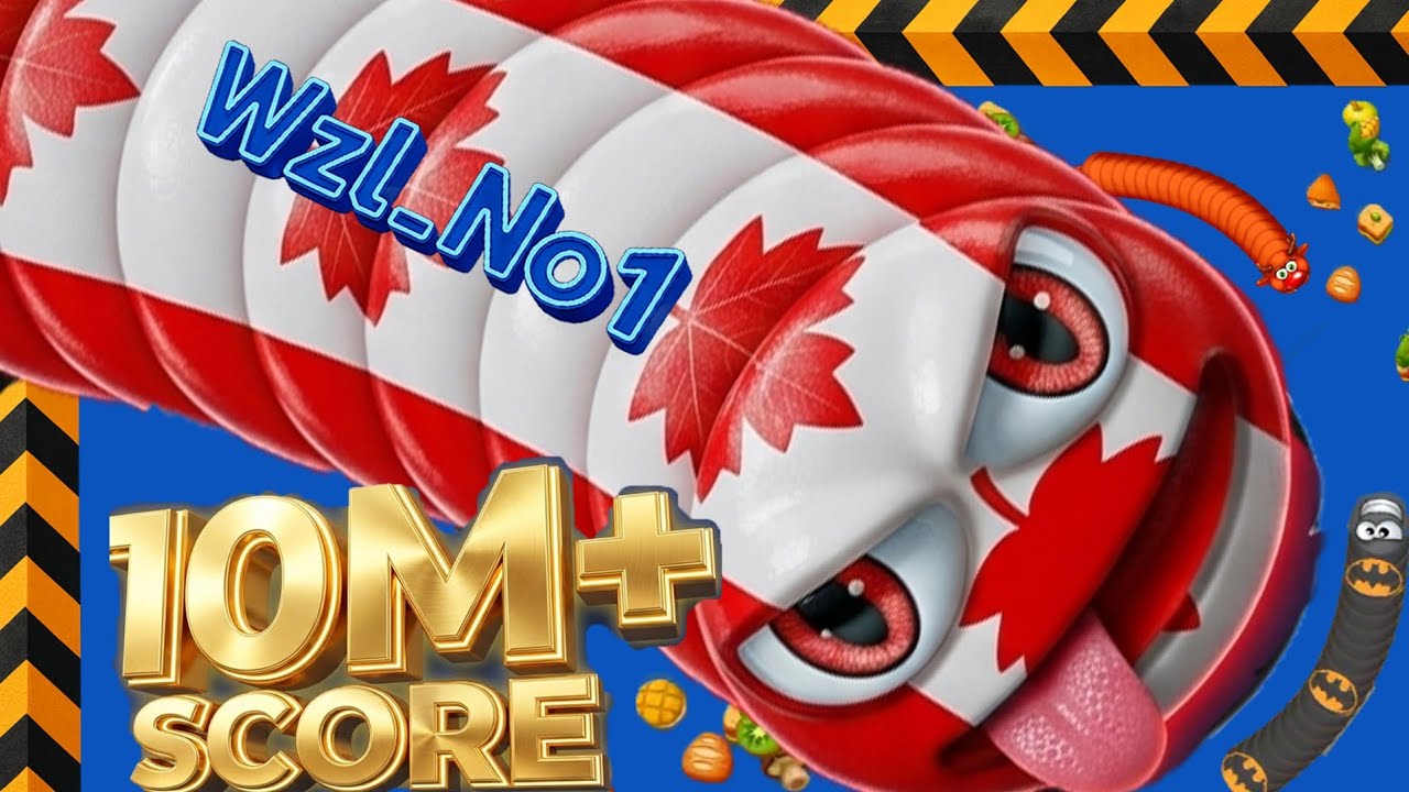WORMSZONE.IO🔥Ep124💥The hungriest snake👹Top 1 slither 💯by Wzl_No1