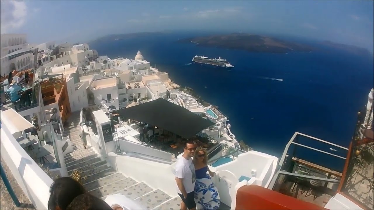 Tony's Adventures (ep.190) Cruise Santorini 2nd August 2025