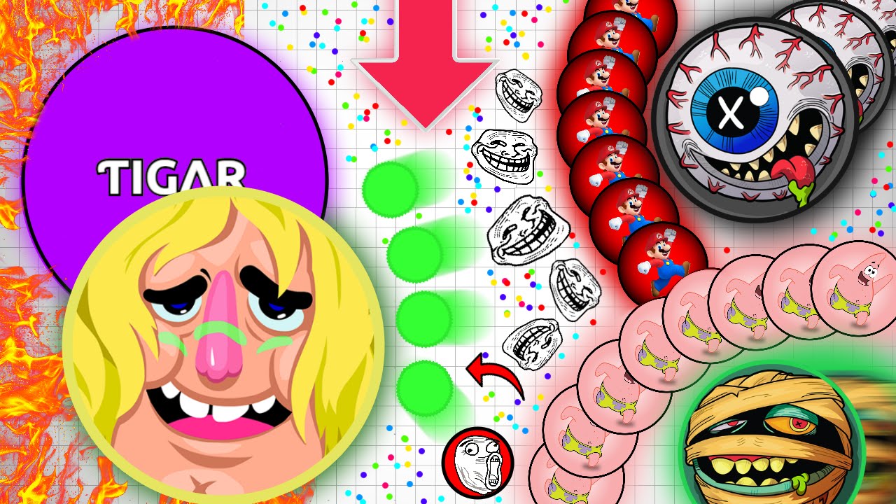 Agar.io - TROLLING! 
