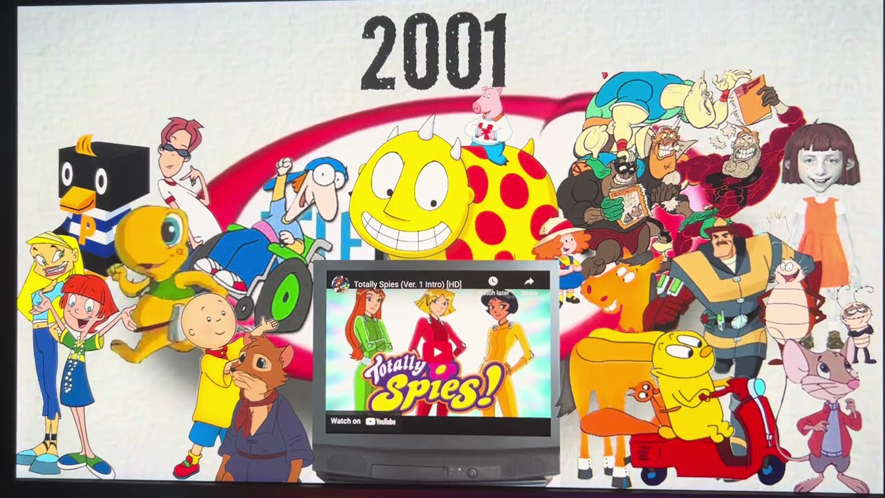 Teletoon Homage Part: White 2001-2004