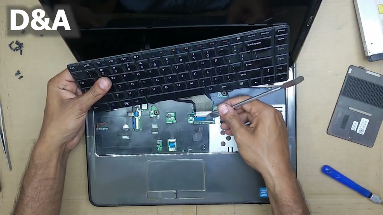 How to dismantle laptop  Dell Inspiron N4010  ( HINDI )