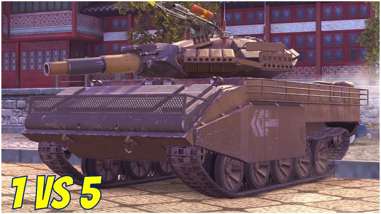 Sheridan - 1 vs 5 7.2K DMG ● WoT Blitz