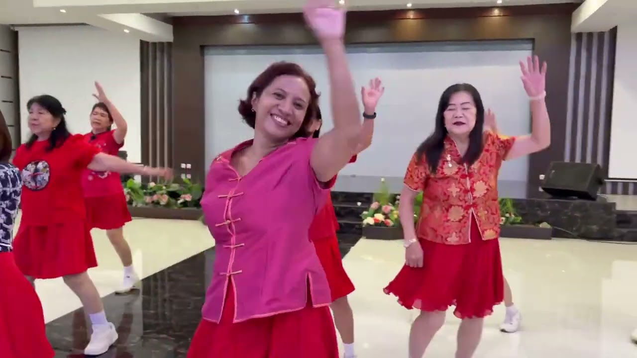 FU QI Ma Shang Lai //Line Dance //Choreo by Rina Setyawati & Ardiana  Foeh LD HaRuKi Dance Maumere