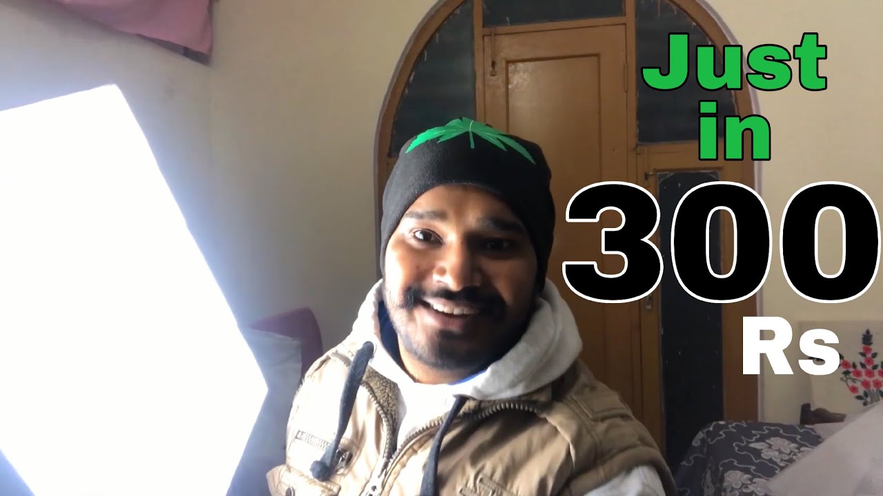 How to Make Soft Box Light | DIY SoftBox Light | SidhuZoNe | #47