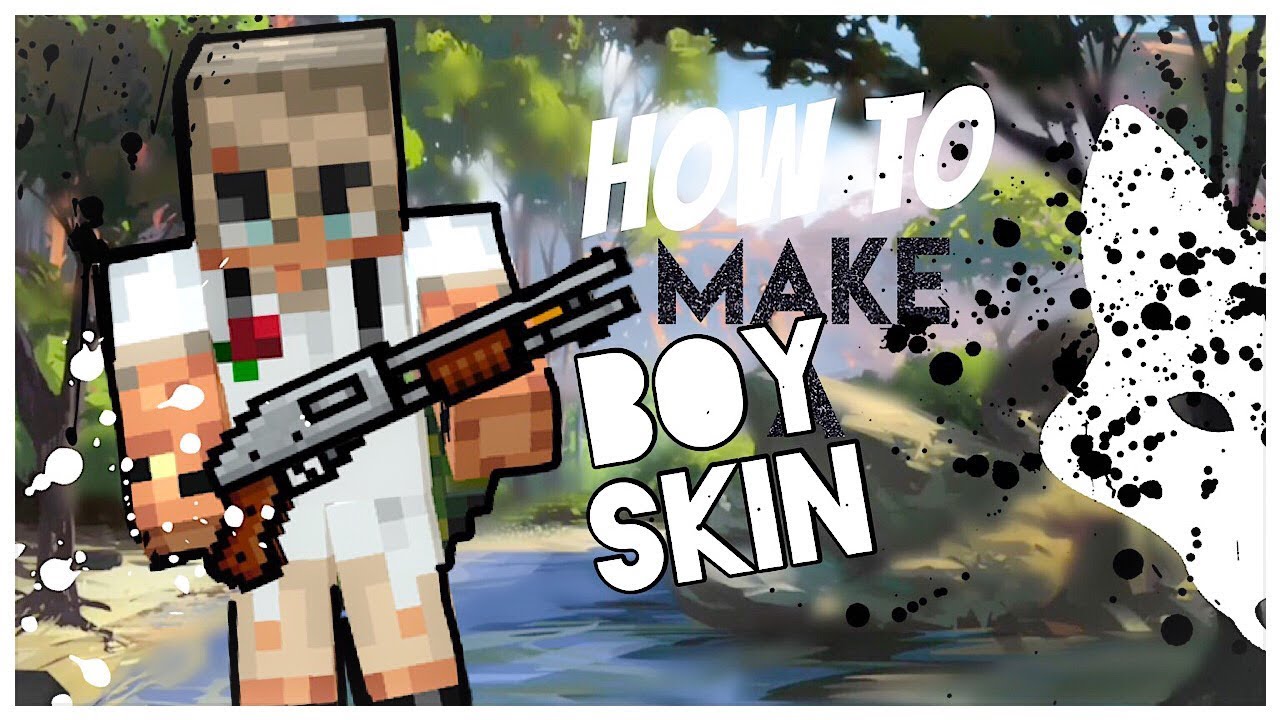 Pixel Gun 3D - How to make a boy skin #24