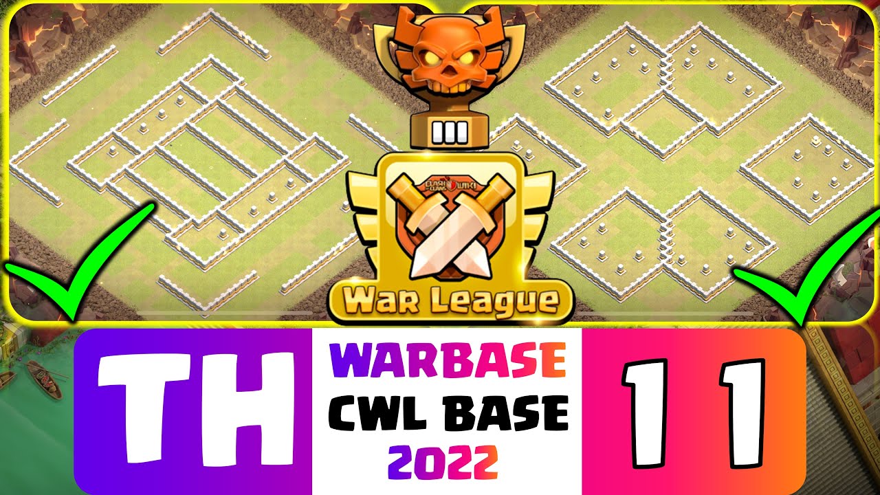 TH11 WAR BASE link 2022!! TH11 CWL BASE link 2022 anti Electro Dragon