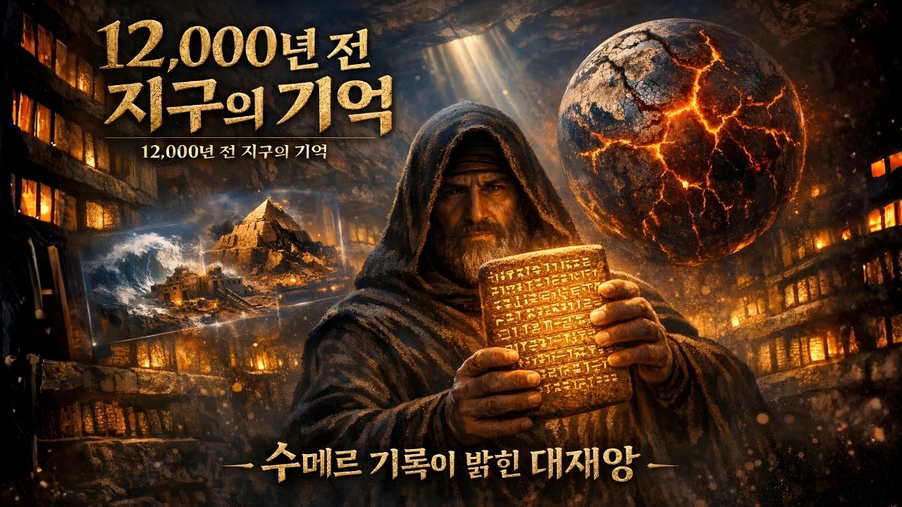 수메르 기록 보관소와 만 이천 년 전 전 지구적 재앙의 기억 | 잠들기 위한 역사 이야기