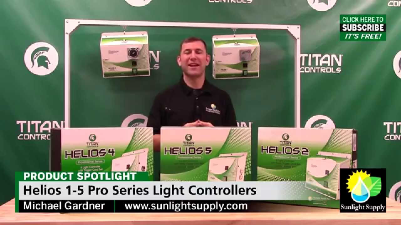 Helios 1-5, Pro Series 4 Light Controllers by Titan Controls