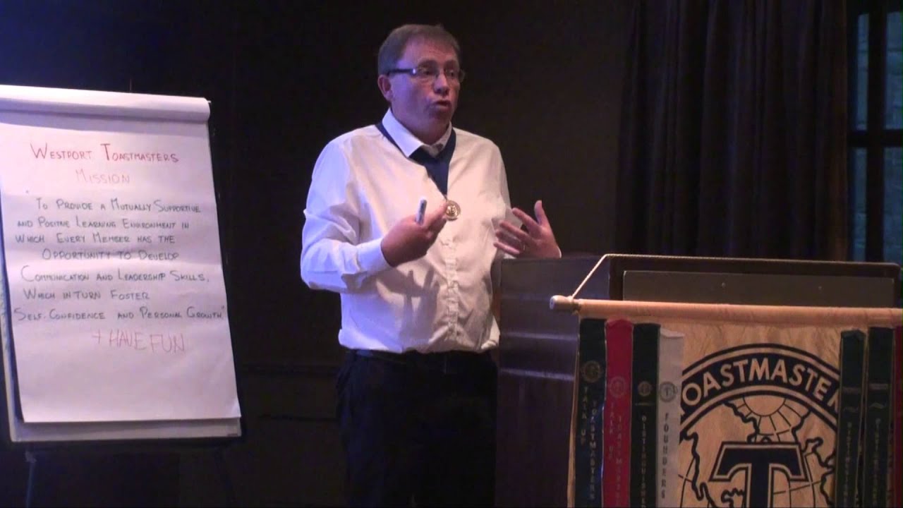 Bernard Joyce: About Westport Toastmasters