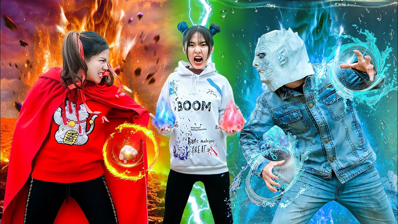 HỒNG HÀI NHI Đại Chiến THỦY QUÁI THÀNH TINH Giải Cứu NATRA Bị Giam Giữ - Phim Hài Táo Xanh TV