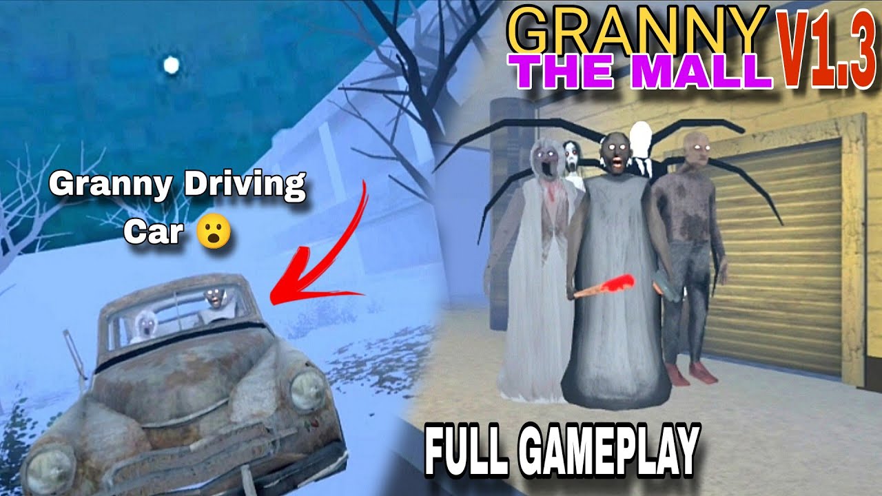 Granny The Mall New Update Version 1.3 Full Gameplay 
