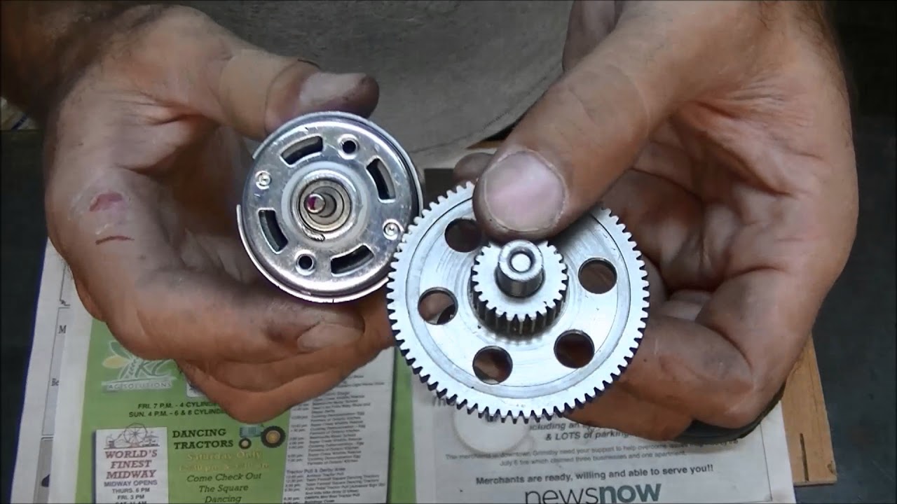 Power wheels gear box modification  (DIY) Part 1