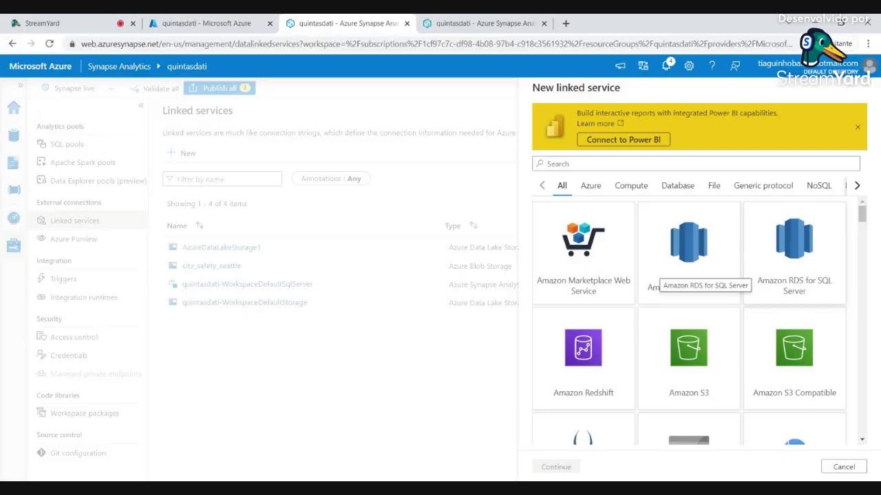 Quintas da TI - Azure Synapse Analystics - Introduction com Tiago Balabuch