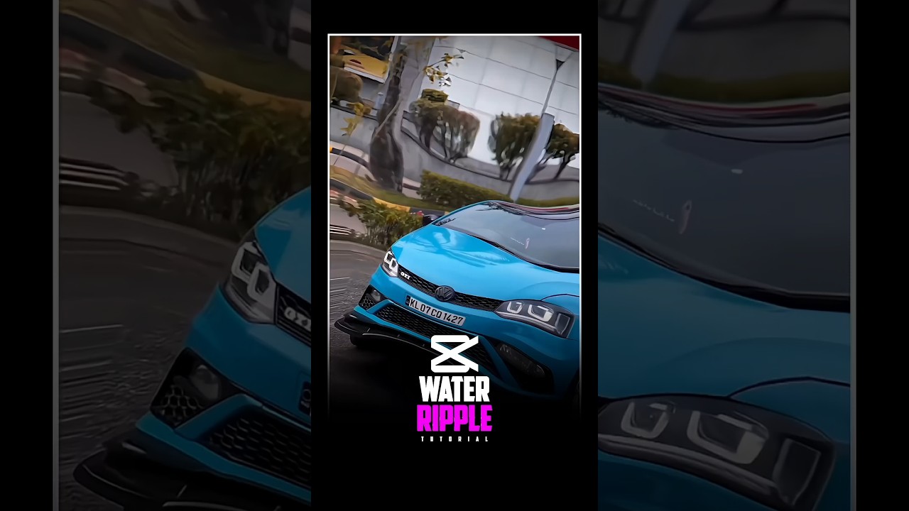 How I Create Water Ripple Transition Tutorial in Capcut 🤯🔥 #edit #capcut #tutorial