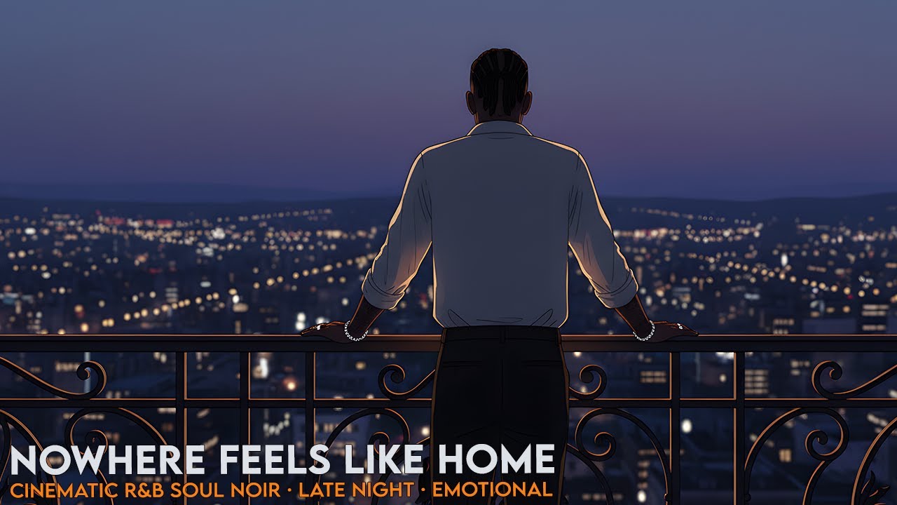 Nowhere Feels Like Home | Cinematic R&B Soul Noir | Music for Lost Minds & Late-Night Thoughts