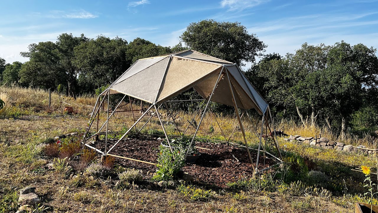 Geodesic dome build – Part 2 – Rural Portugal Homestead ep.20