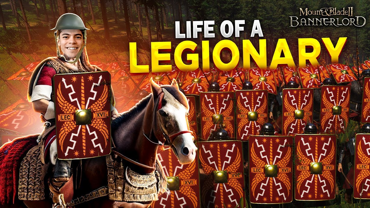 You can play as a LEGIONARY in Bannerlord!