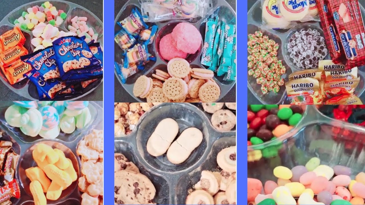 Filling Platter with Sweets Compilation || 8 Minutes ASMR for you