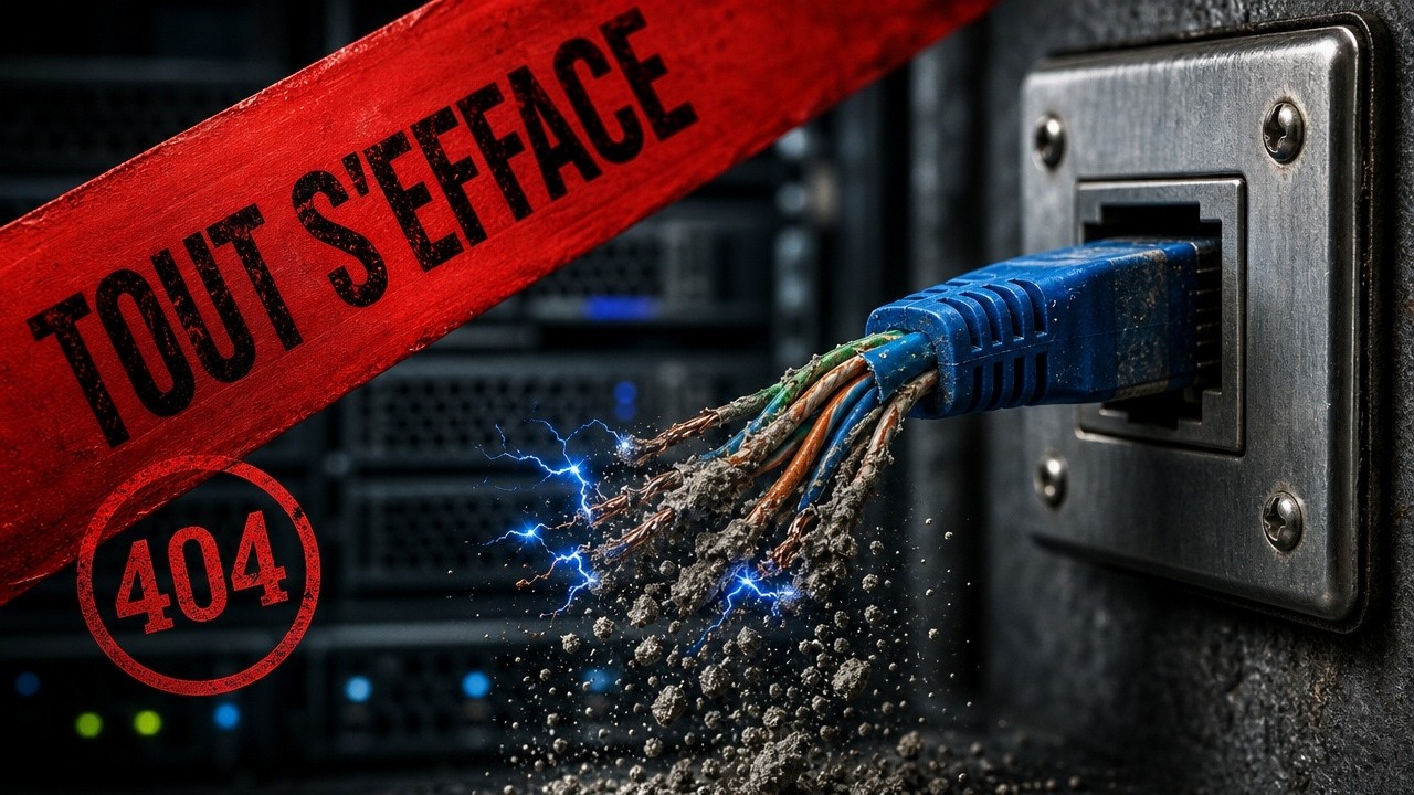 Internet est en train de disparaître sous vos yeux.
