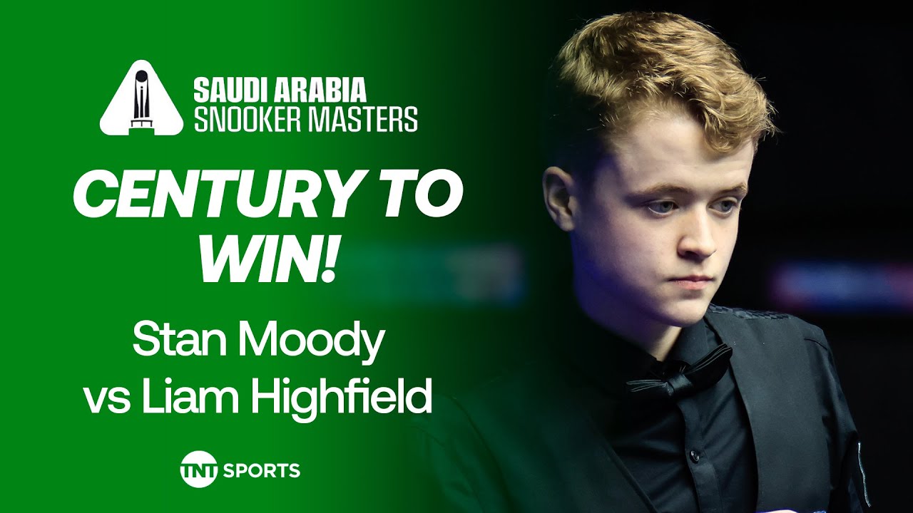 CENTURY BREAK! 🔥 | Stan Moody vs Liam Highfield | 2025 Saudi Arabia Masters Snooker Highlights