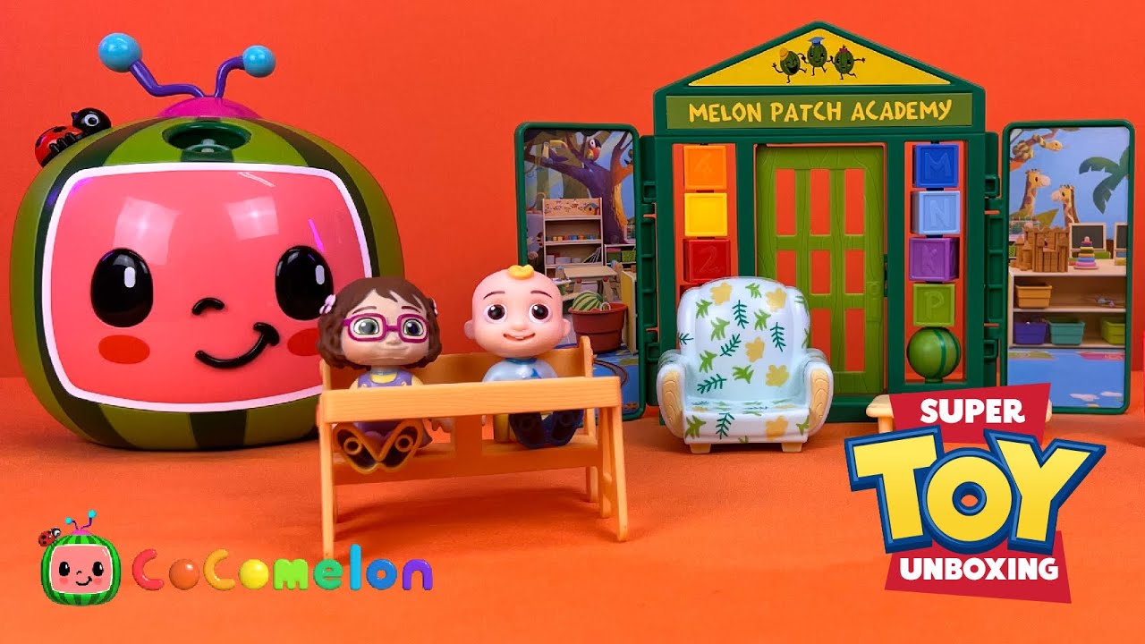 Melon Patch Academy - Cocomelon Collection ASMR Toy Unboxing
