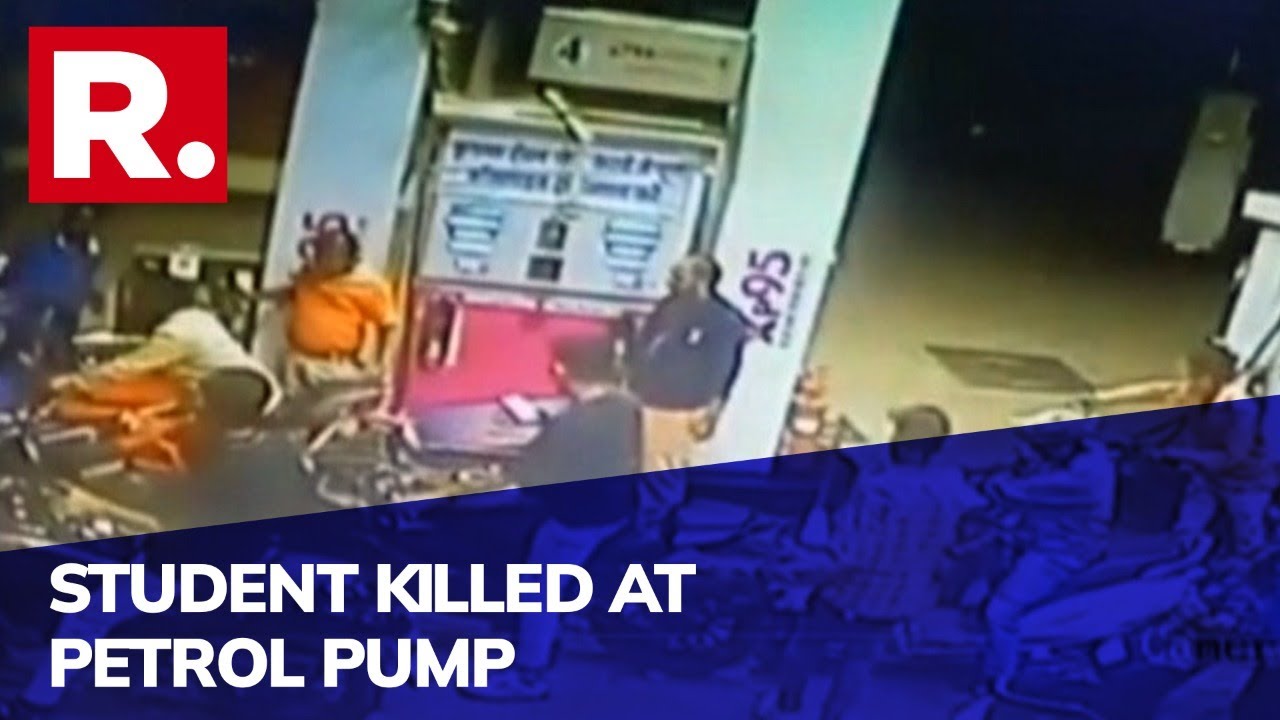 Engineering Student Stabbed To Death At Petrol Pump in MP's Indore; Incident Captured On CCTV