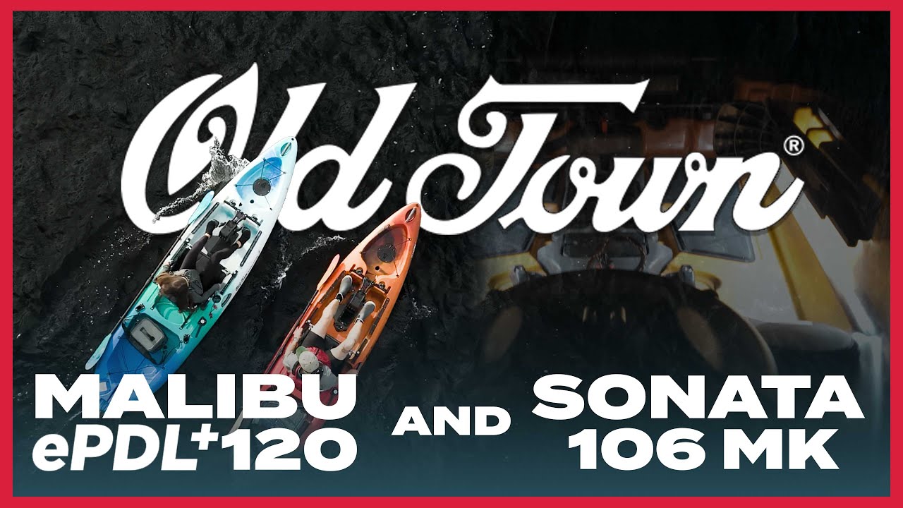BUILT-IN SPEAKERS and LIGHTS in new Old Town kayak | Malibu ePDL+120 and Sonata 106 MK Walkthrough
