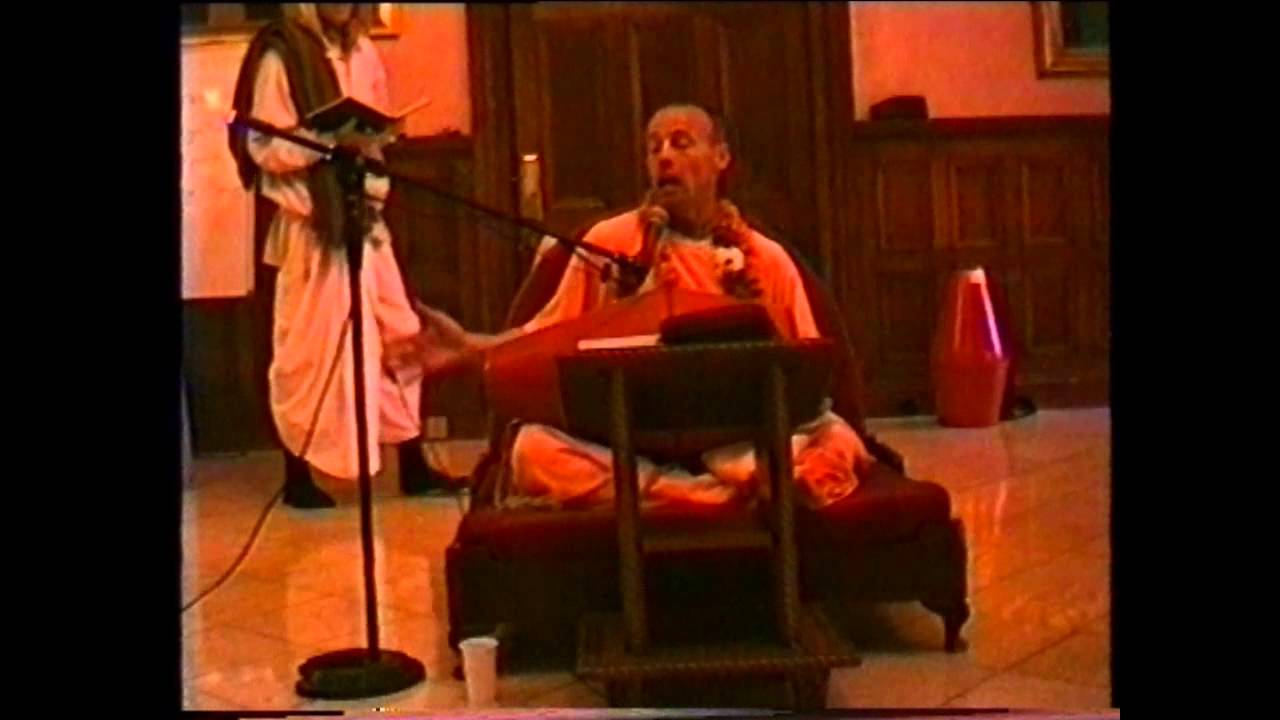 Tribhuvanatha - Kirtan + Class | Bhaktivedanta Manor, Autumn 1998
