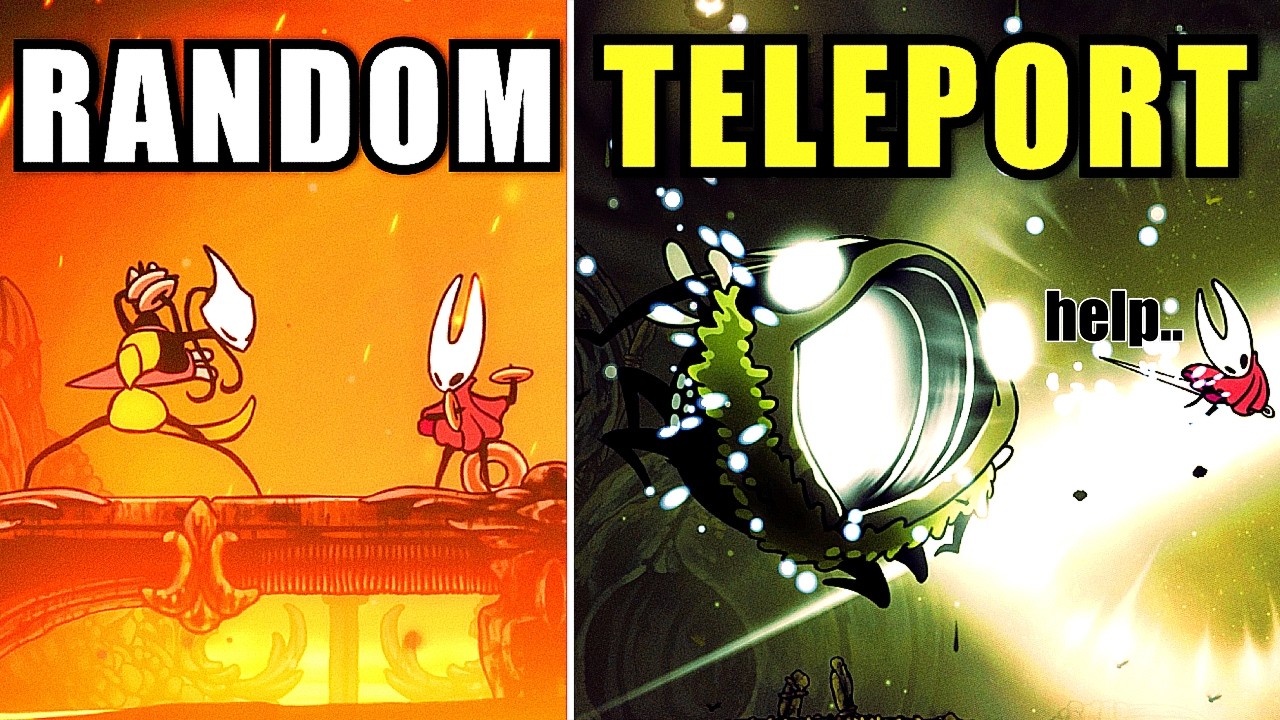 Silksong, But Every 3 Minutes I Am Teleported