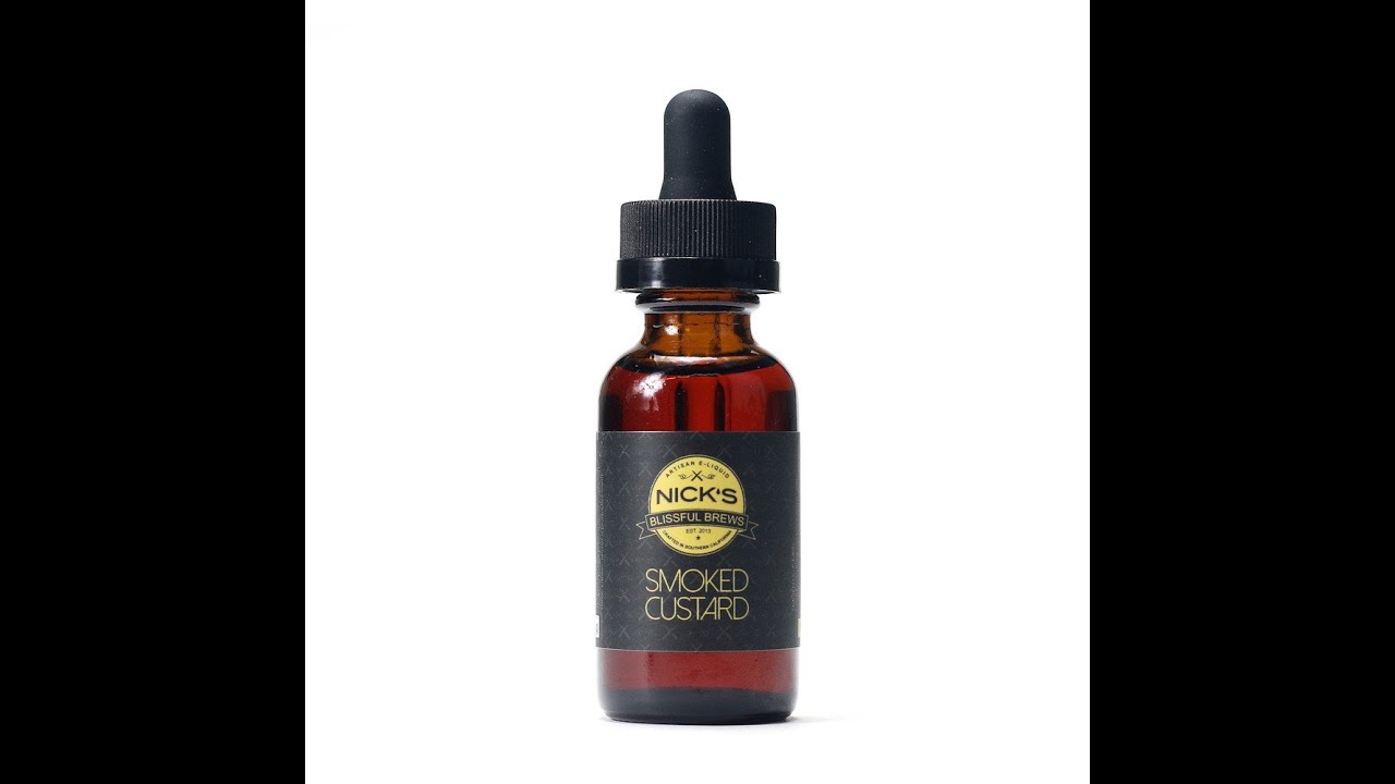 E-Liquid Nick's Blissful Brews - Smoked Custard
