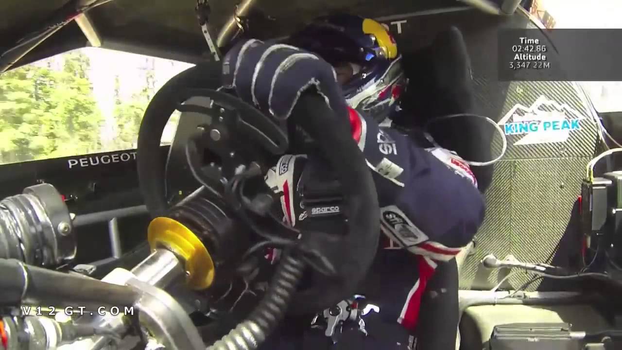 Pikes Peak   Record de Sébastien Loeb   Caméra embarquée