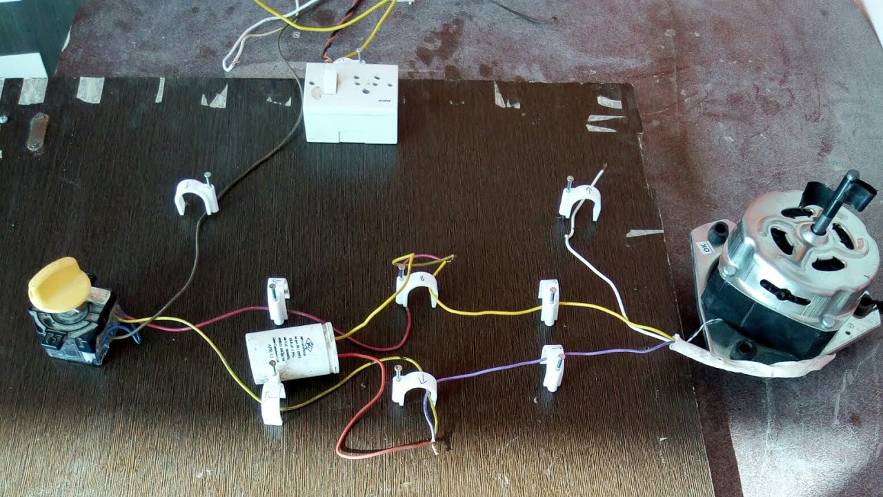 ▶️ Washing machine wiring full detail / timer connection