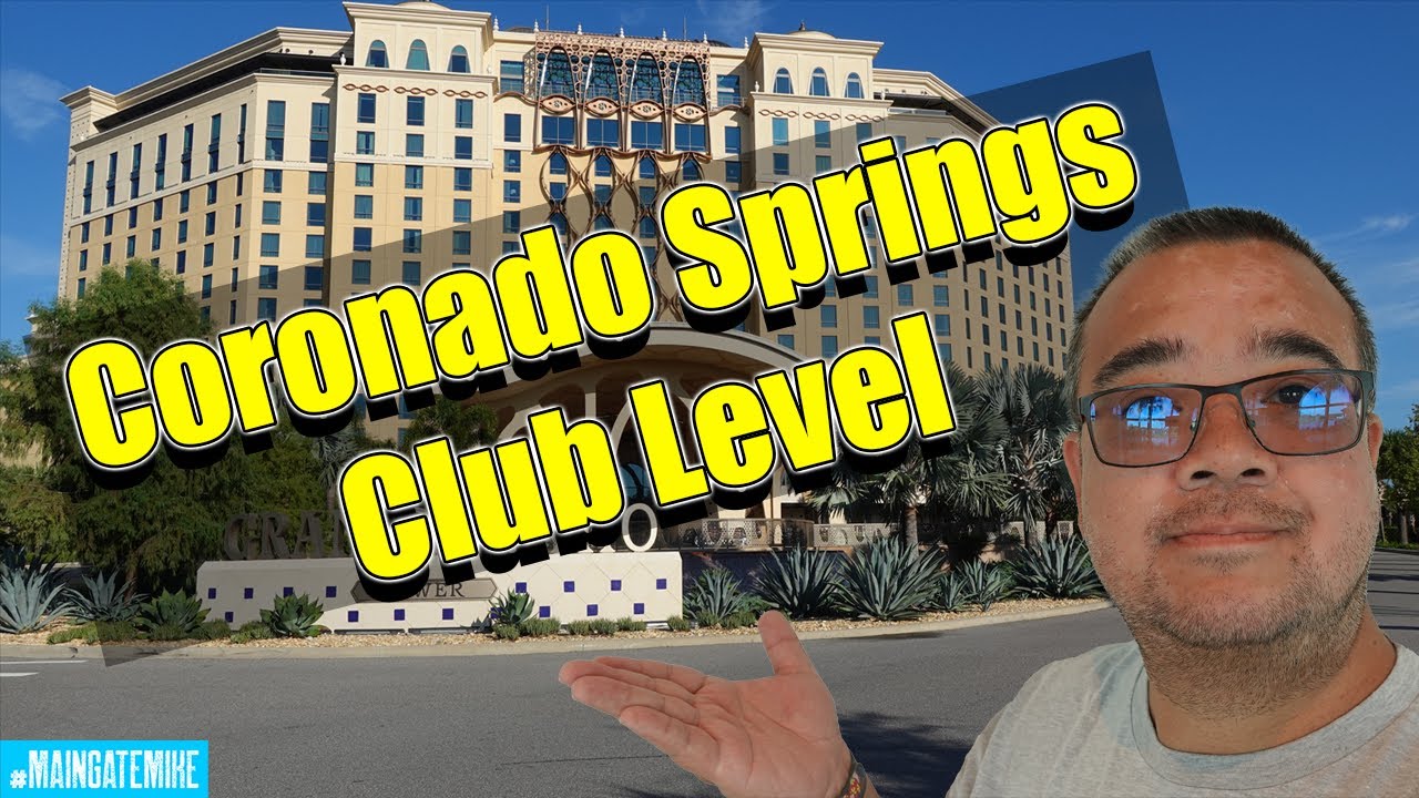 Disney's Coronado Springs Club Level Resort & Room Tour