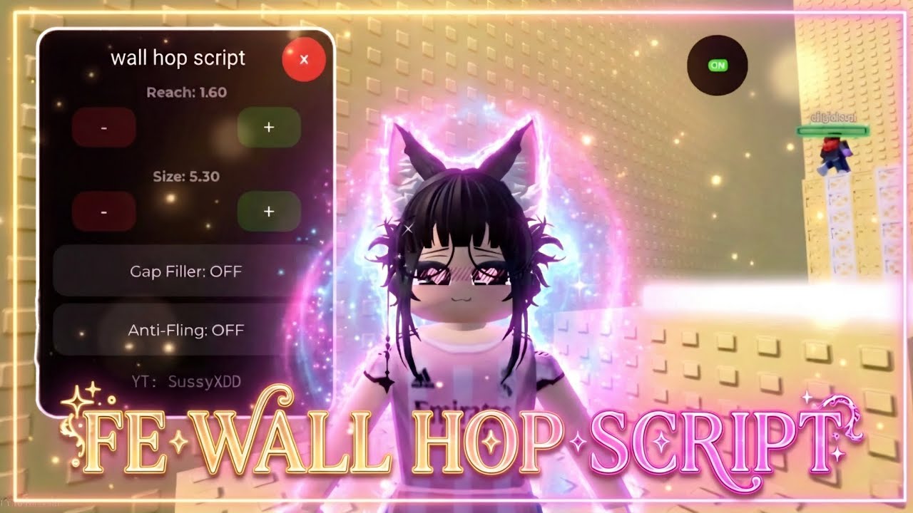 Roblox wall hop script (OP!) | Pastebin | Universal games!