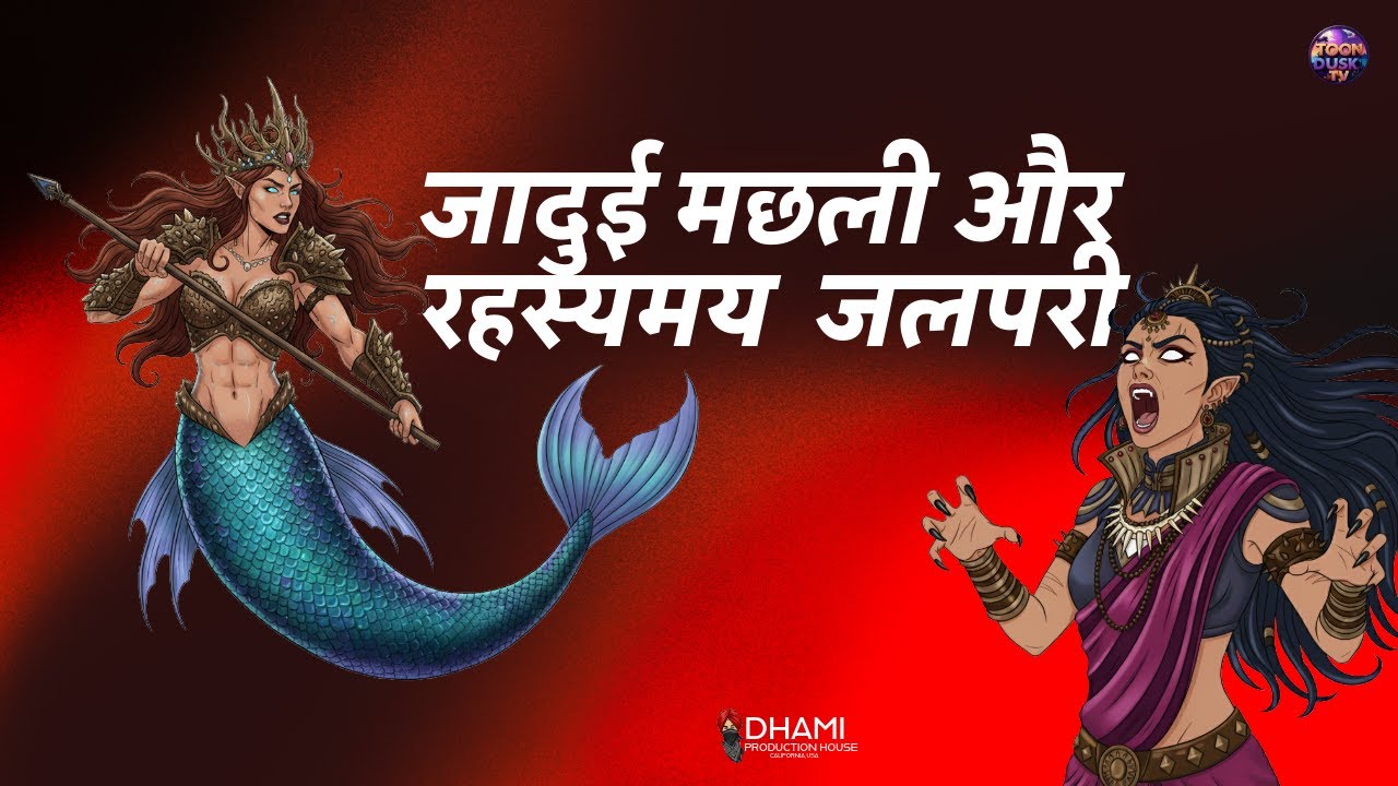 4K/जादुई मछली और रहस्यमय  जलपरी /Hindi Stories/ Toon Dusk TV. #cartoon #hindikahanian #hindistories