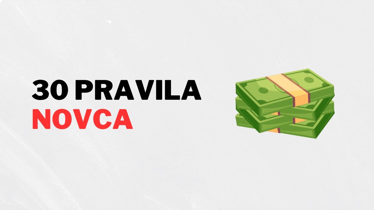 30 Pravila Novca Koja Mora&scaron; Znati za Financijski Uspjeh 💰