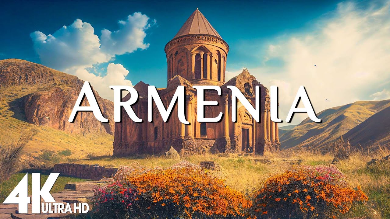 FLYING OVER ARMENIA (4K UHD) - Relaxing Music Along With Beautiful Nature Scenery