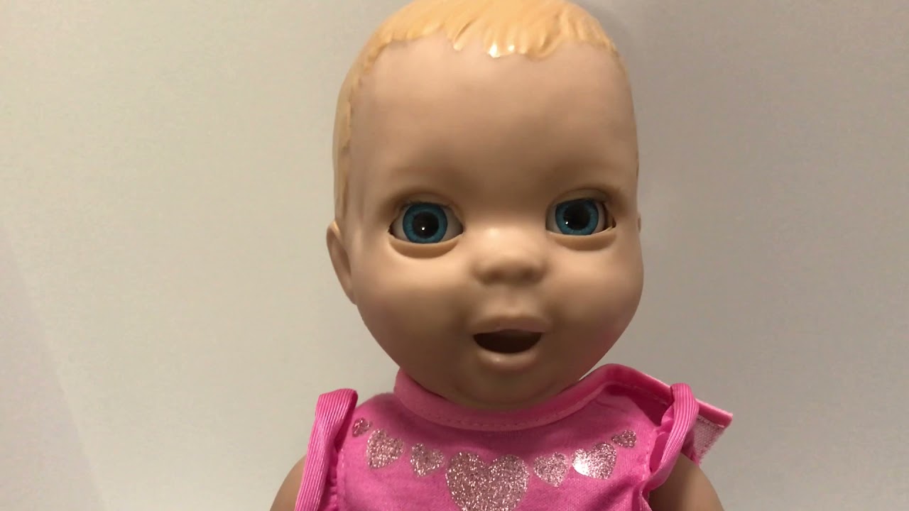 Luvabella Newborn Blonde Baby Doll Lifelike Interactive