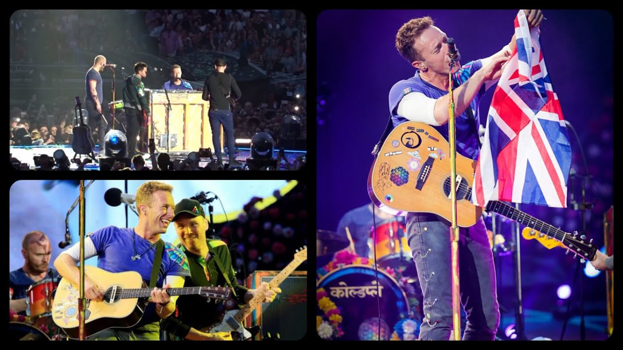 Coldplay Live In Manchester June 4th 2016 - 1 Hour Live AHFOD Concert Footage (HD)