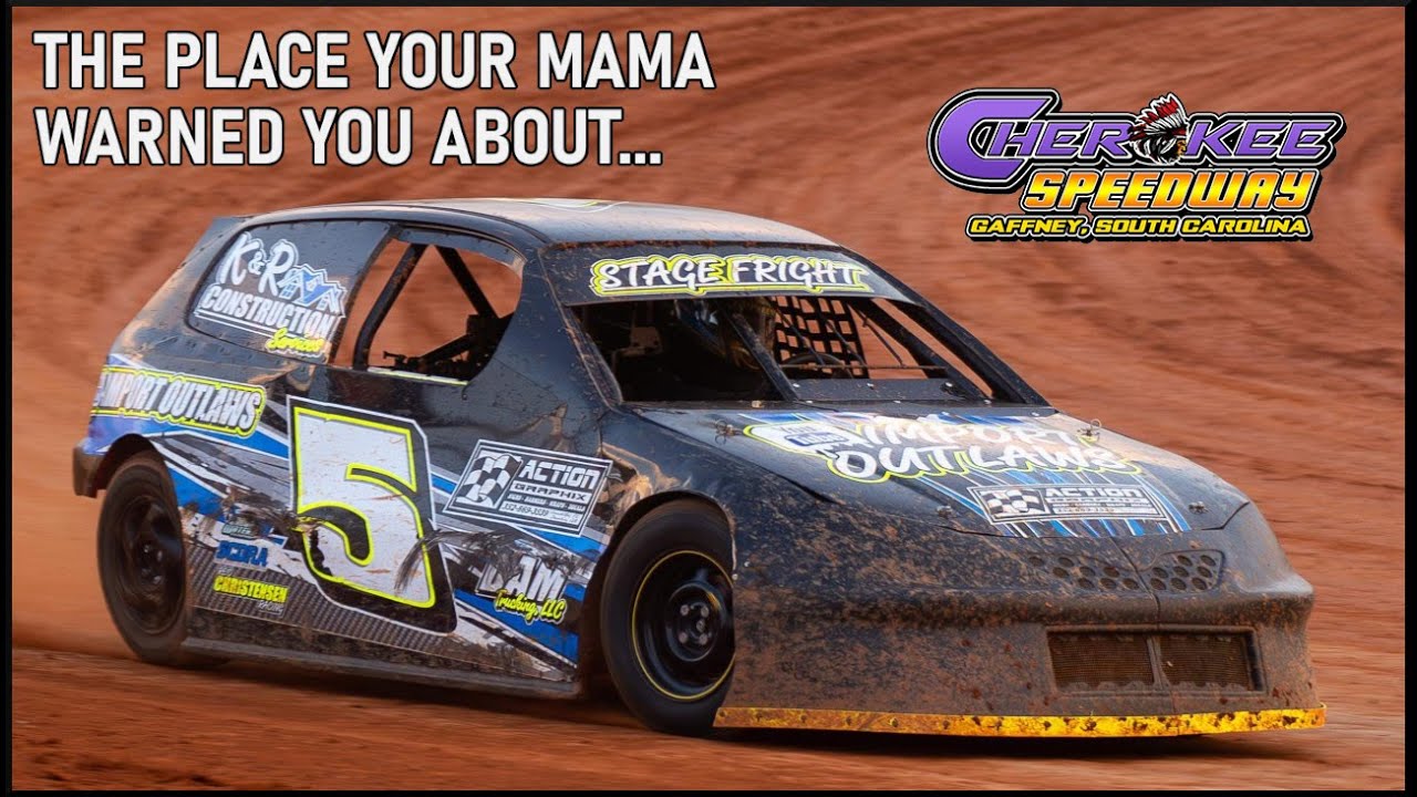 High Speeds And Hard Hits At Cherokee Speedway - SCDRA Racing