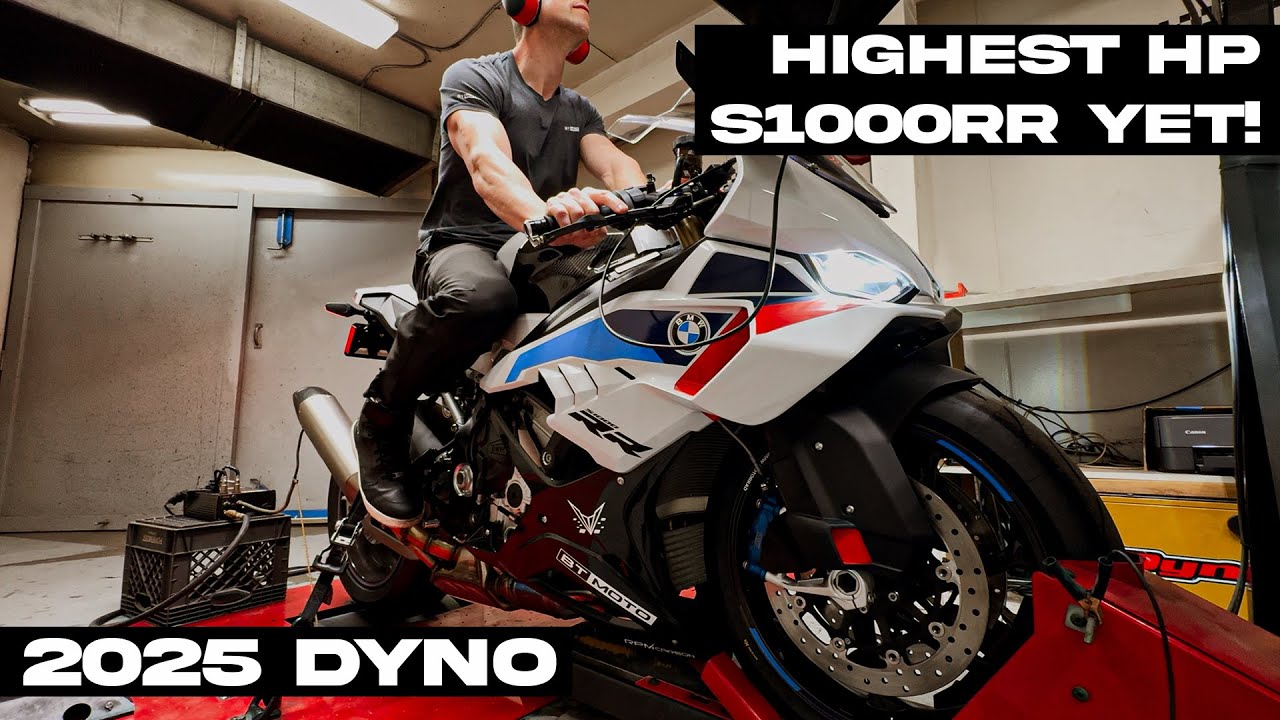 BMW's Most Powerful S1000RR Yet?! 2025 Dyno and Comparison