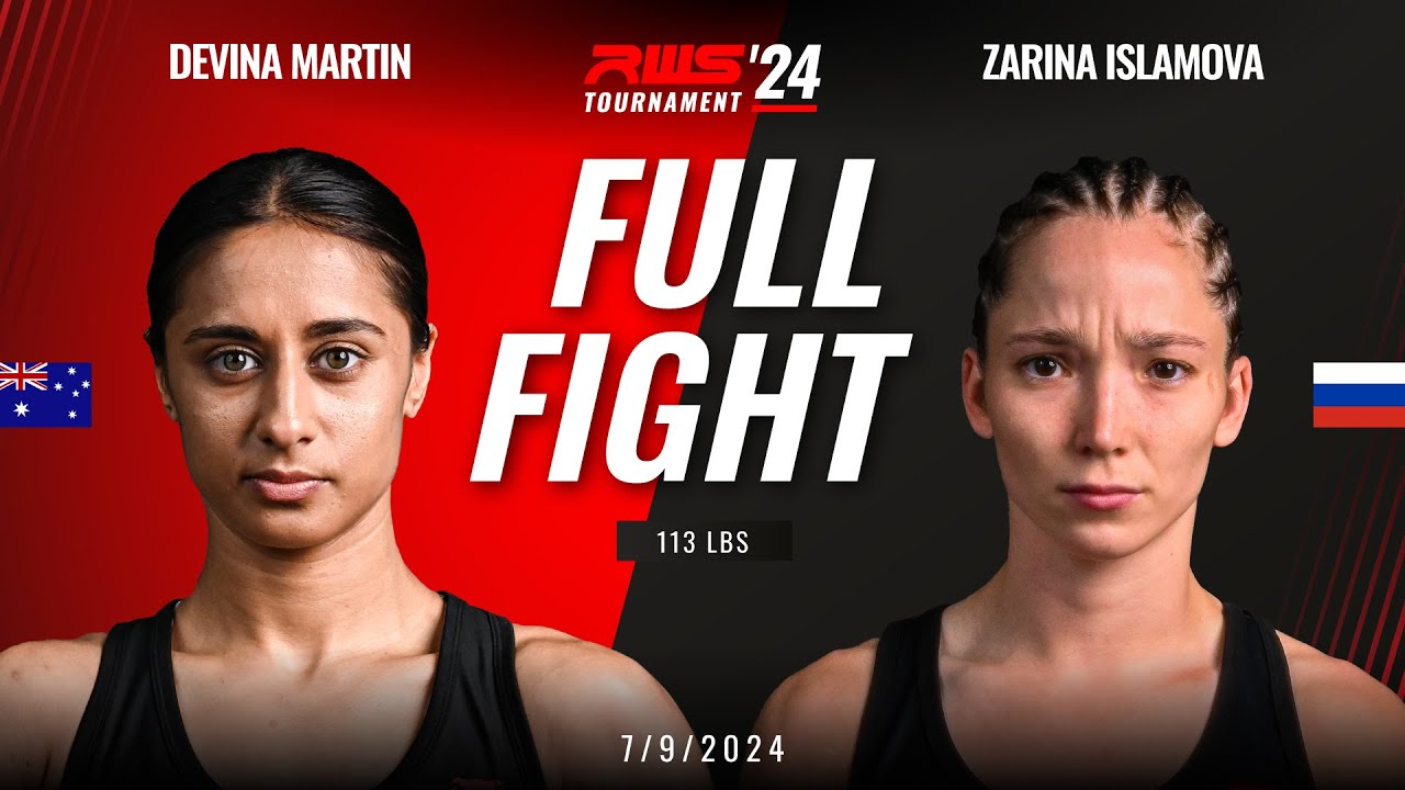 Full Fight l Devina Martin Strongheart vs Zarina Islamova Sitsongpeenong I RWS